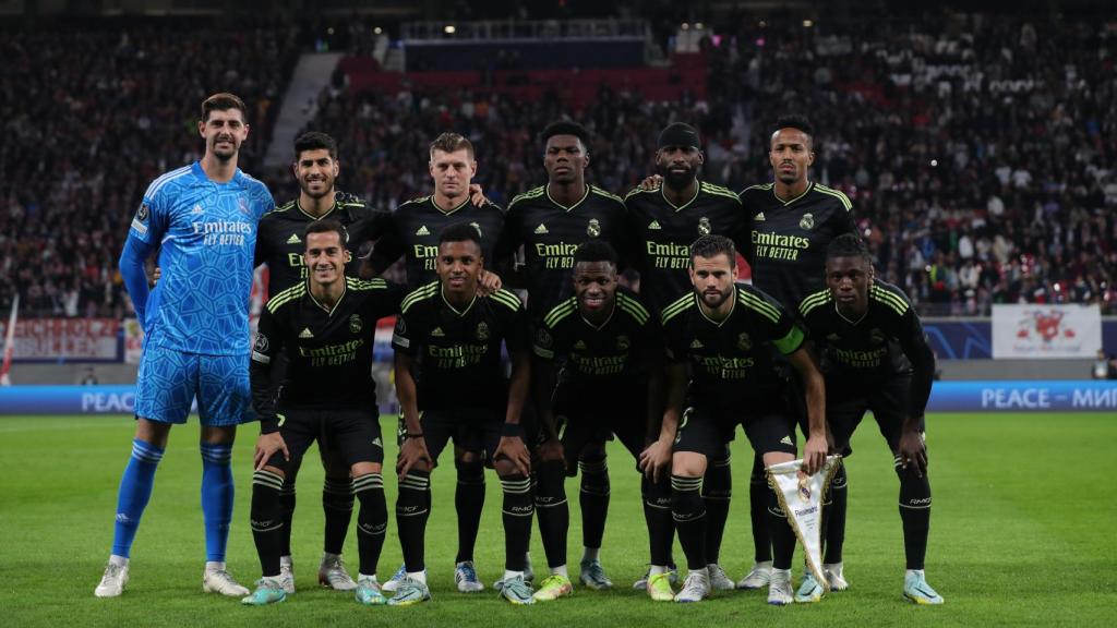 Alineación del Real Madrid ante el RB Leipzig en Champions League