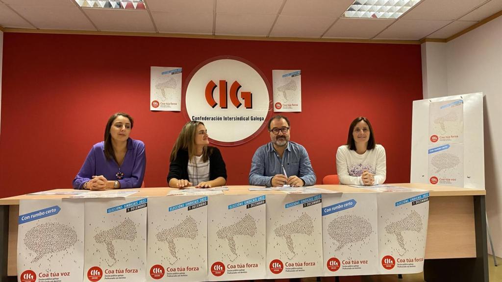 La CIG Ensino presenta su programa electoral.