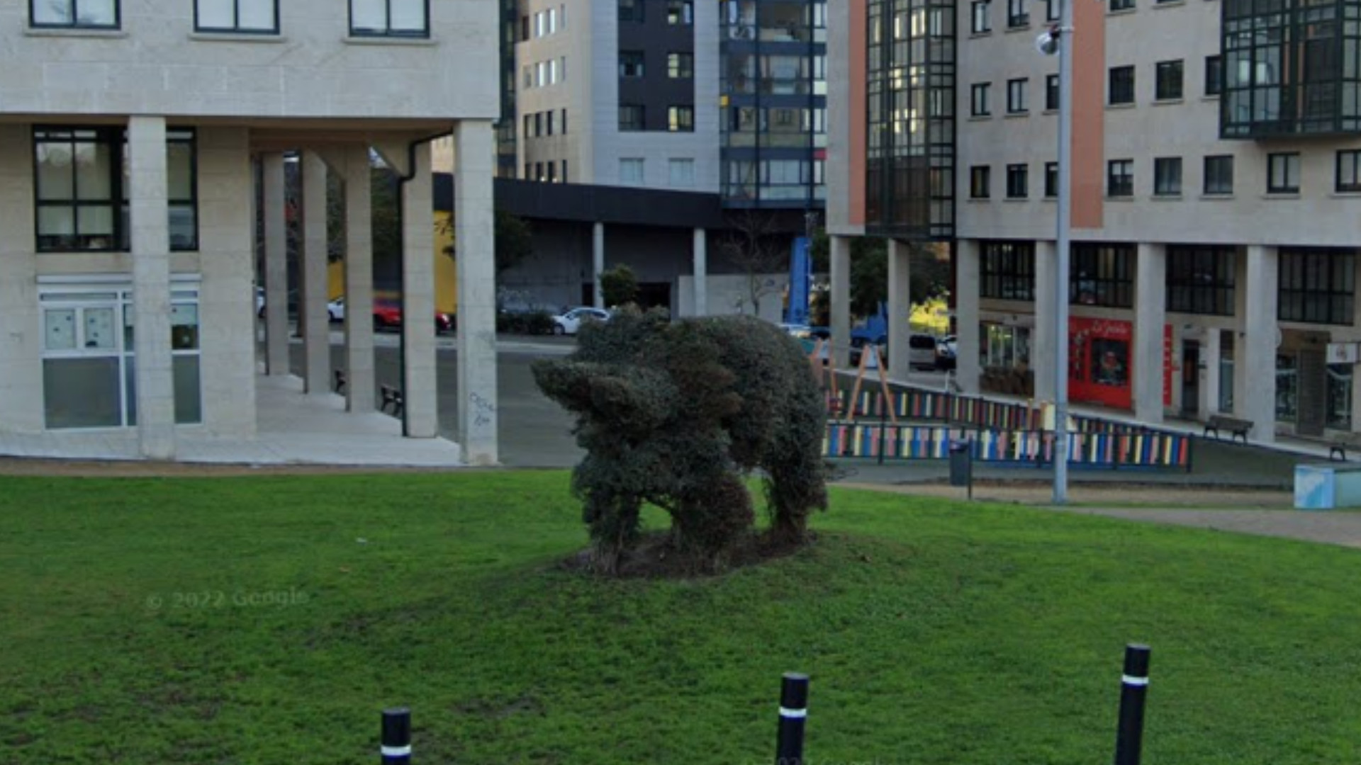 Rinoseto en Navia. Imagen: Google Maps