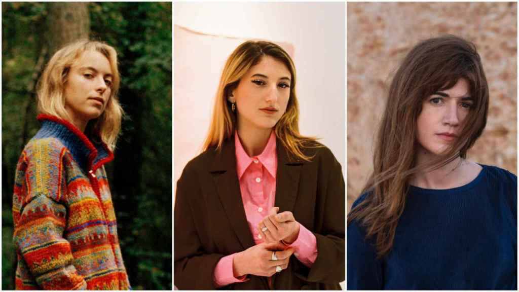 Naima Bock, Marta Knight y Maria Rodés.