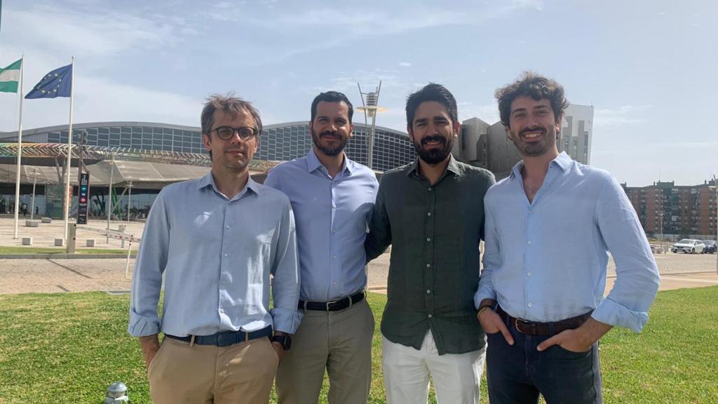 Equipo de Delvy en Málaga.