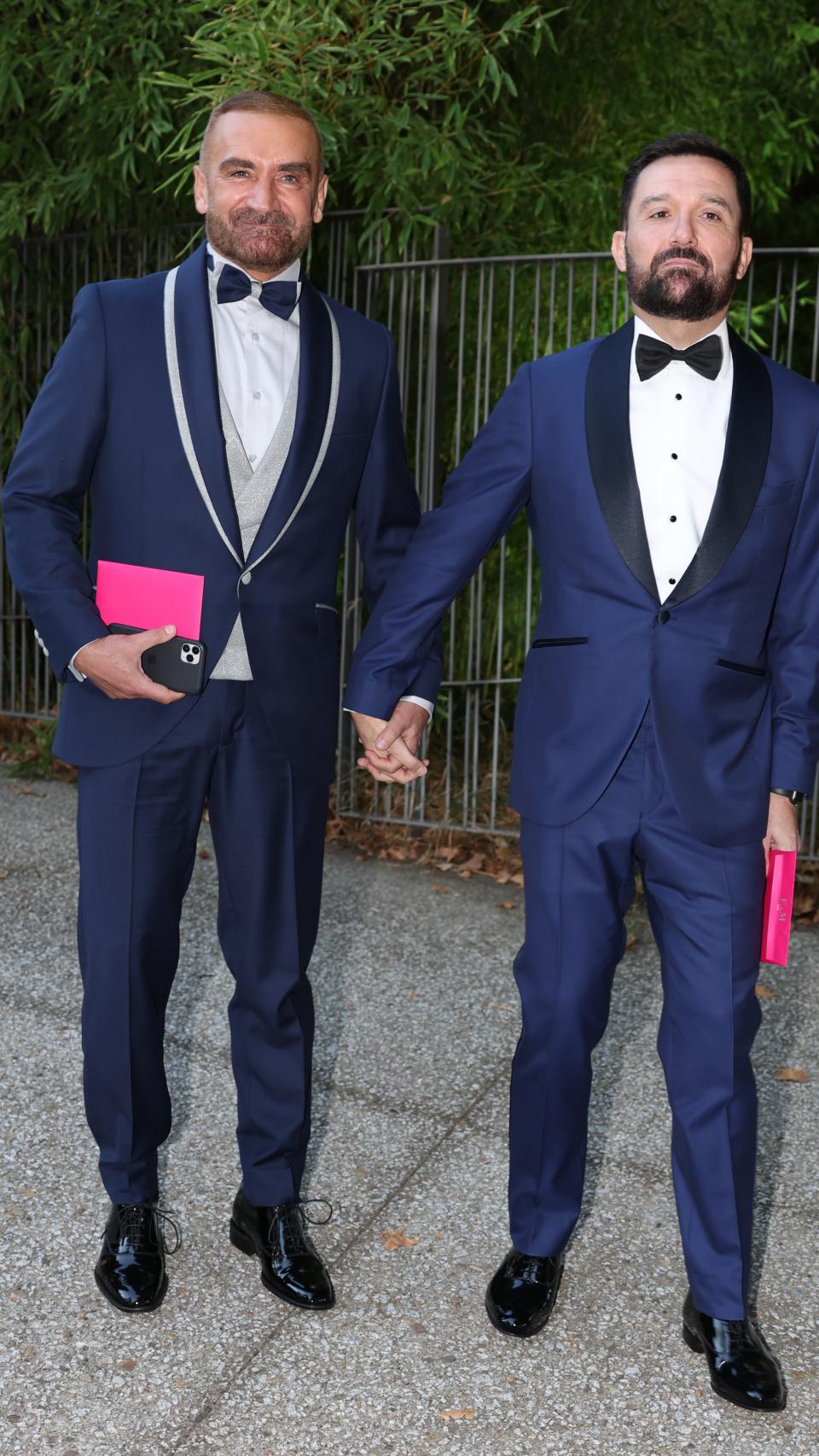 Euprepio Padula y su flamante marido, Michel, el día de su 'sí, quiero'.