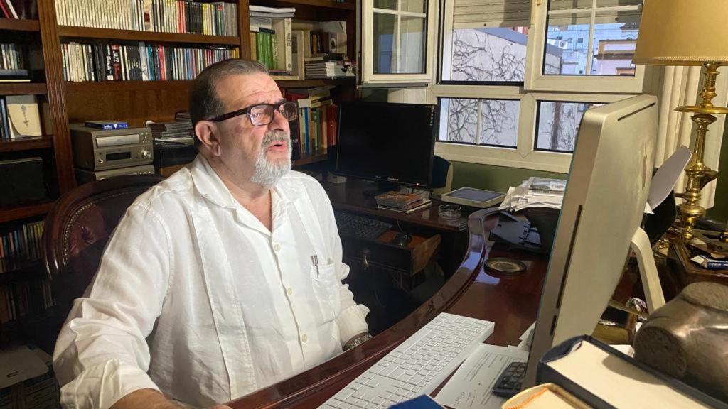 José Rodríguez de la Borbolla, segundo presidente de la Junta, en su despacho.