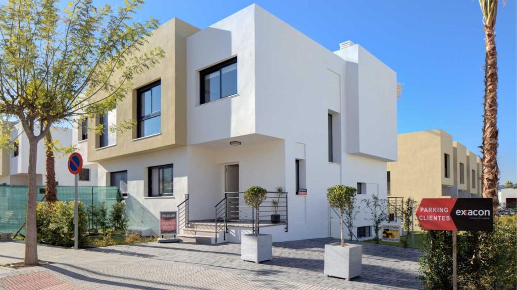 Una de las viviendas de la promoción Finca Peralta.