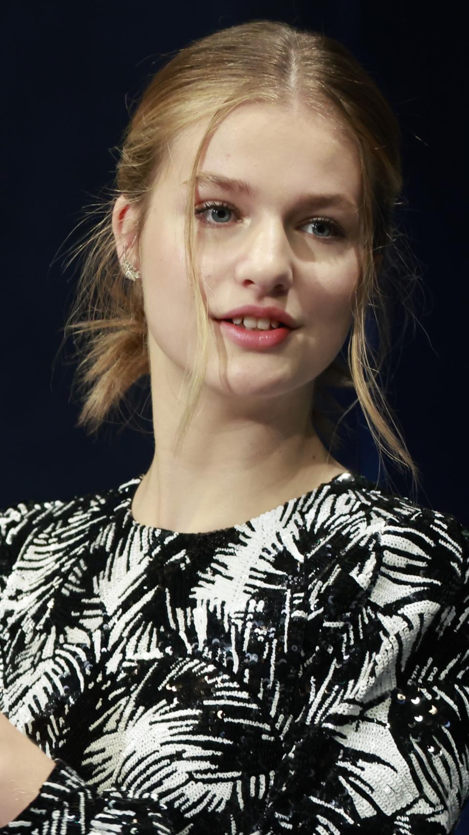 Leonor de Borbón este viernes, 28 de octubre, durante los Premios Princesa de Asturias.