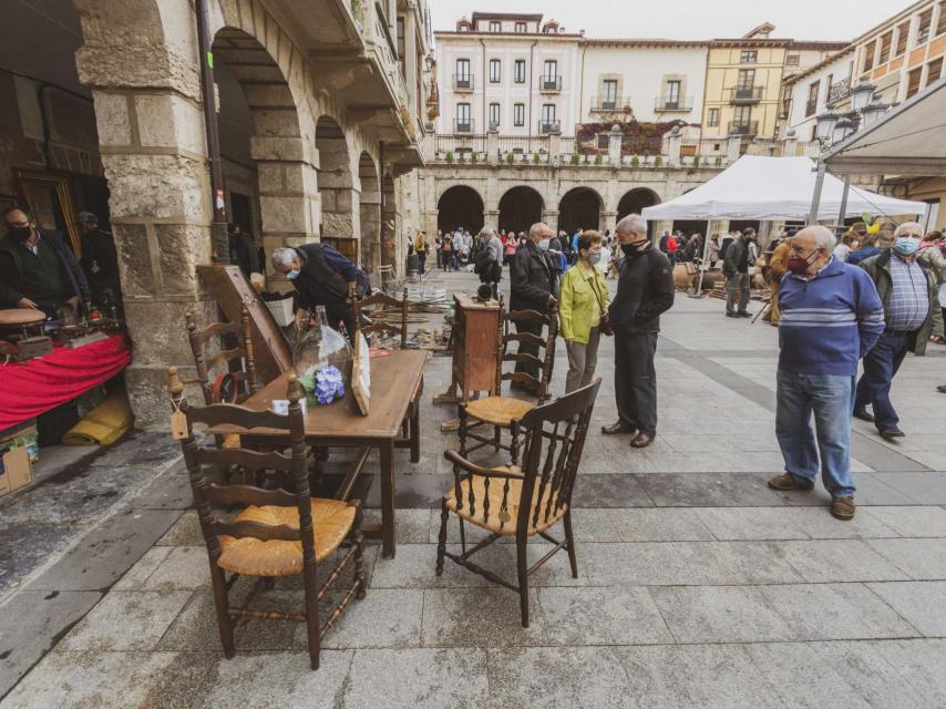 Imagen de una pasada edición de ANTICO en el municipio burgalés de Medina de Pomar.
