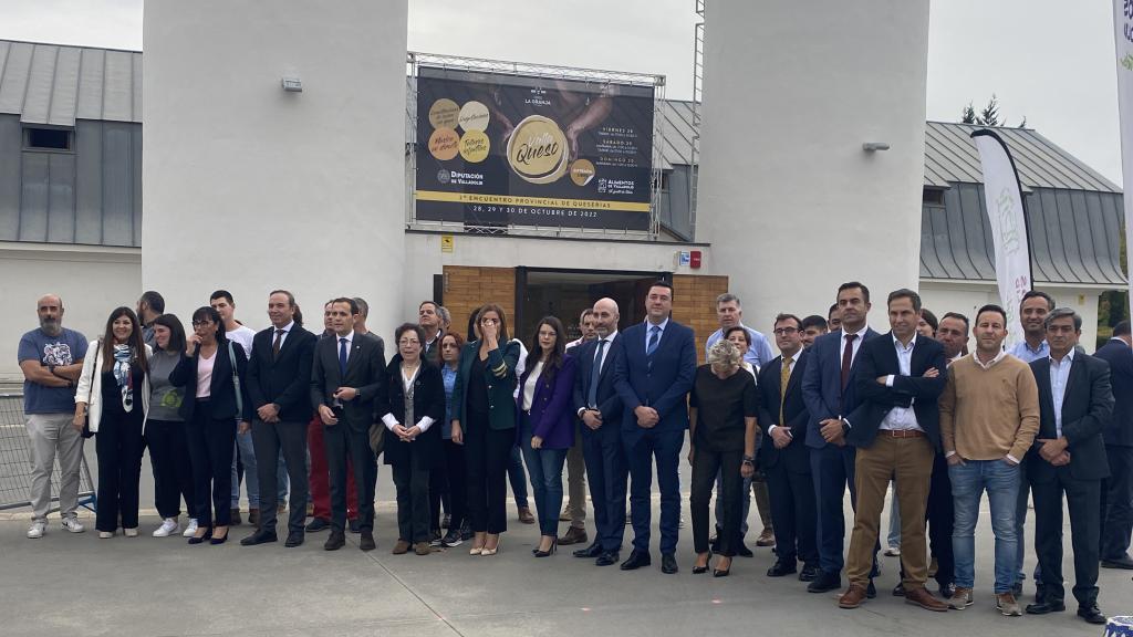 Inauguración encuentro de queserías en Valladolid