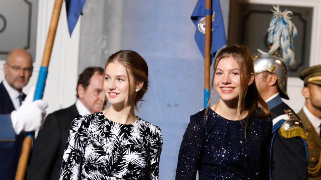 La infanta, en la entrega de los Princesa de Asturias.