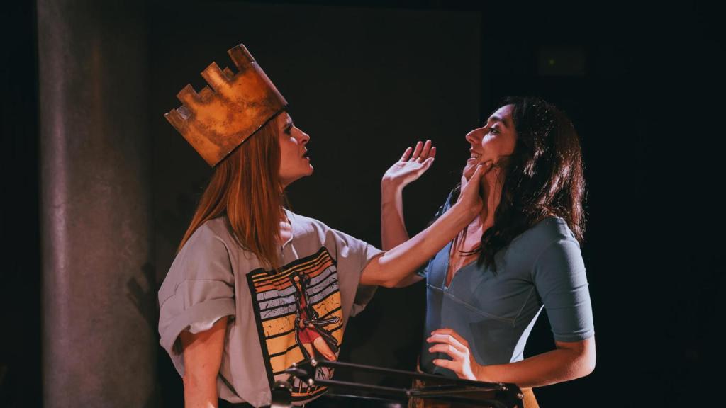 Un momento de la obra 'Historia breve del ferrocarril'