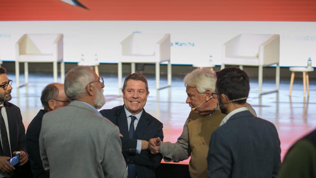 Emiliano García-Page y Felipe González el pasado 20 de octubre en Toledo.