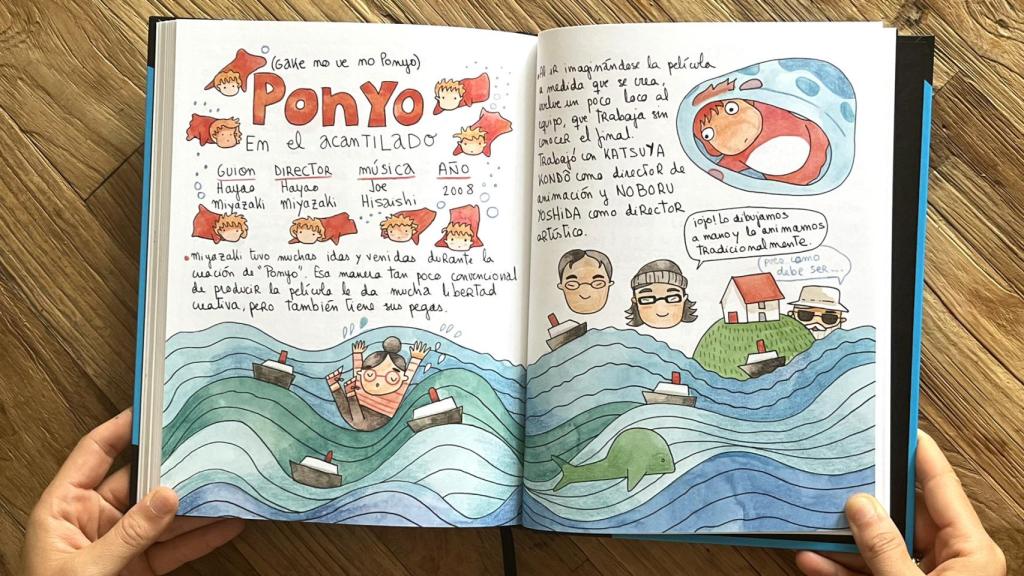 Interior del libro Totoro y yo