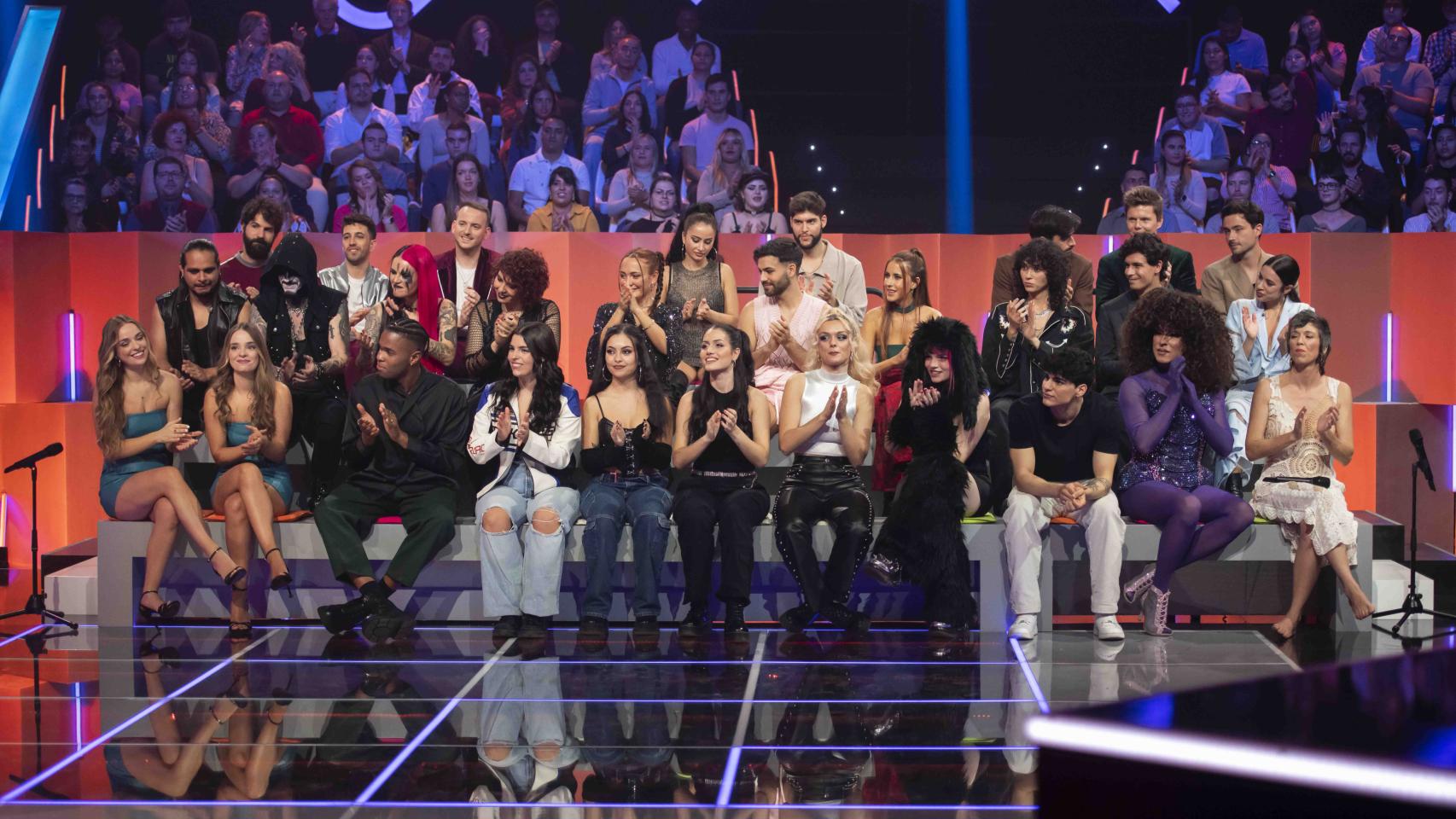 Fotogalería: los 18 candidatos del Benidorm Fest 2023 en la gala de presentación