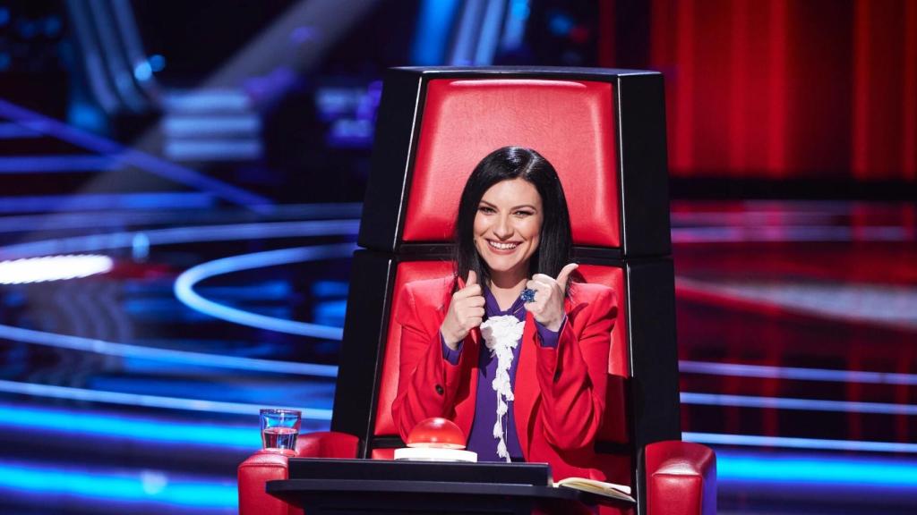 Laura Pausini en 'La Voz'.