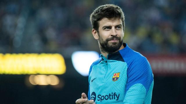 Gerard Piqué, con el FC Barcelona en la temporada 2022/2203
