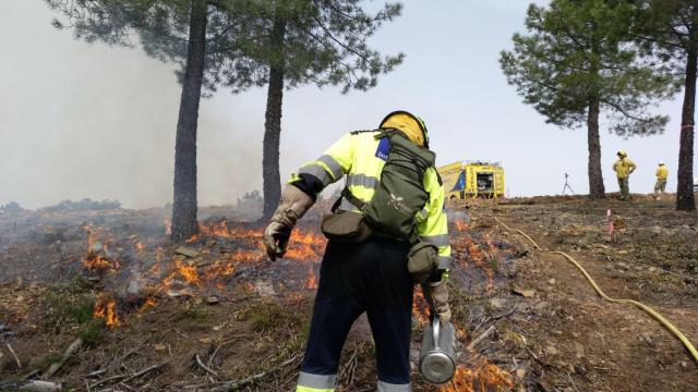 Bomberos forestales. Imagen de archivo