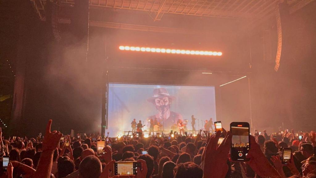 Concierto de Leiva en A Coruña.