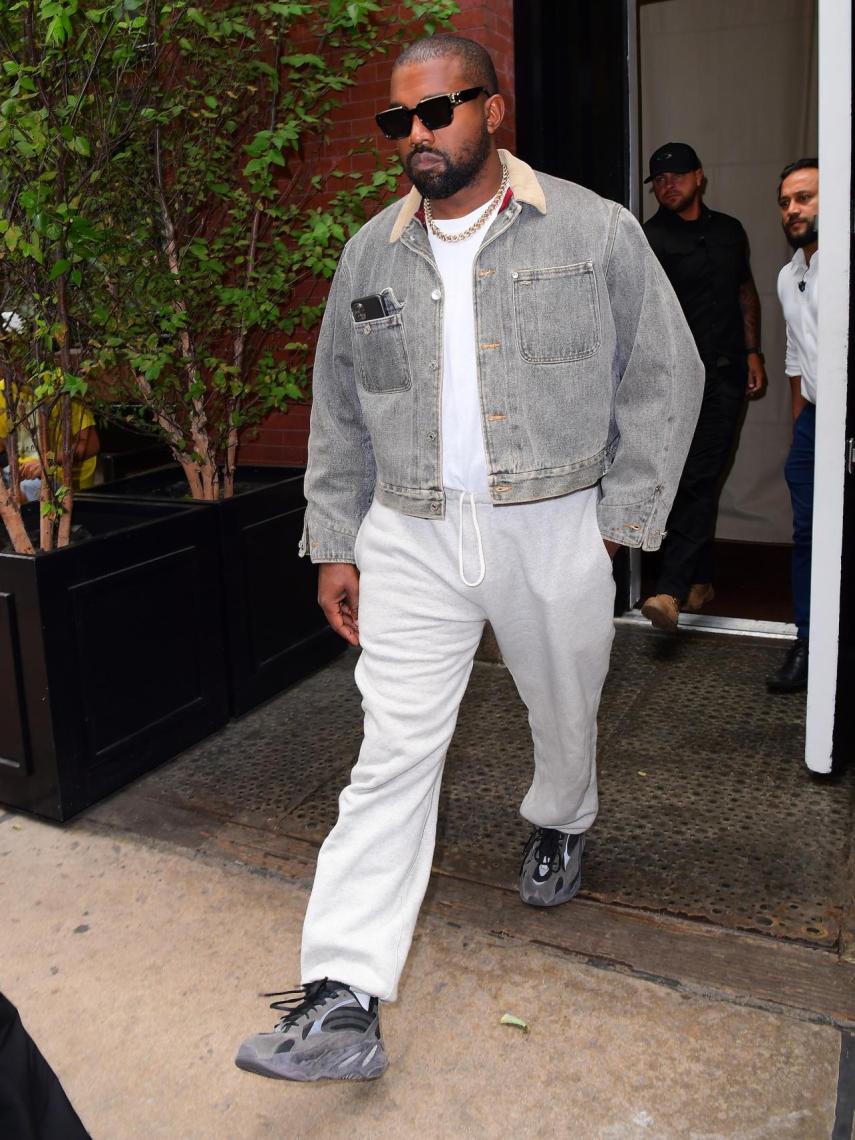 El rapero en Los Ángeles.