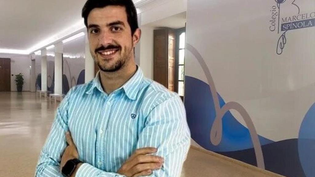 David Horrillo, profesor en el Colegio Marcelo Spínola de Jaén.