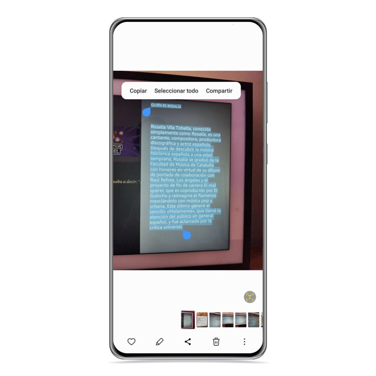 Utilidad de la galería de Samsung
