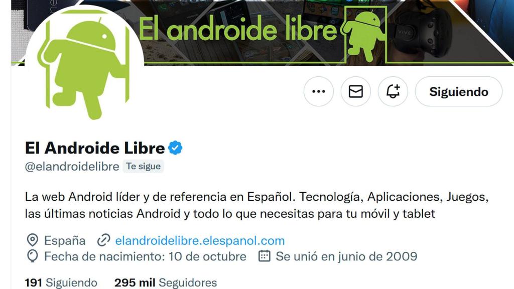 La marca azul de Twitter indica que el usuario ha sido verificado