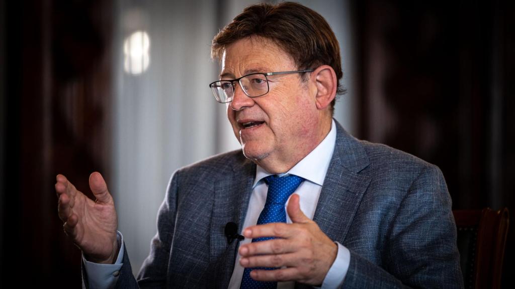 Ximo Puig, en el Palau de la Generalitat Valenciana.