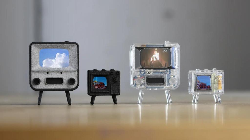 El televisor TinyTV 2 y el TinyTV Mini.