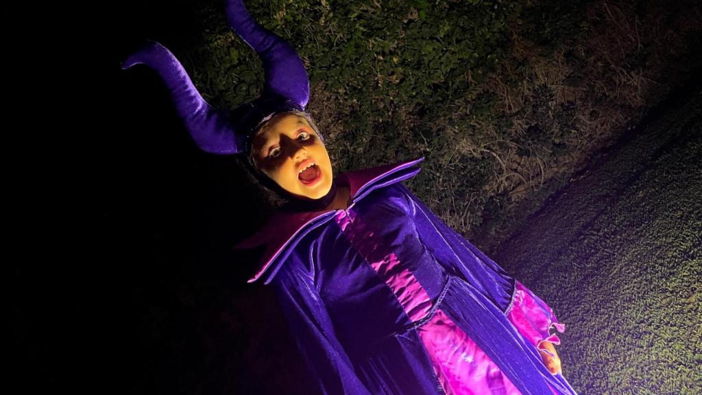 La pequeña Valeria.