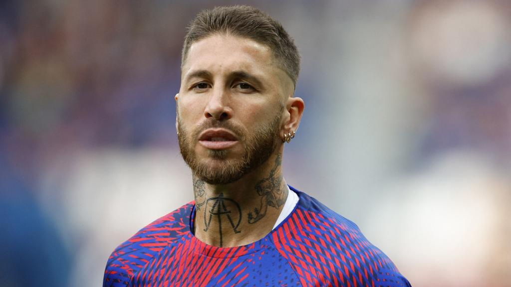 Sergio Ramos, con el PSG en la temporada 2022/2023