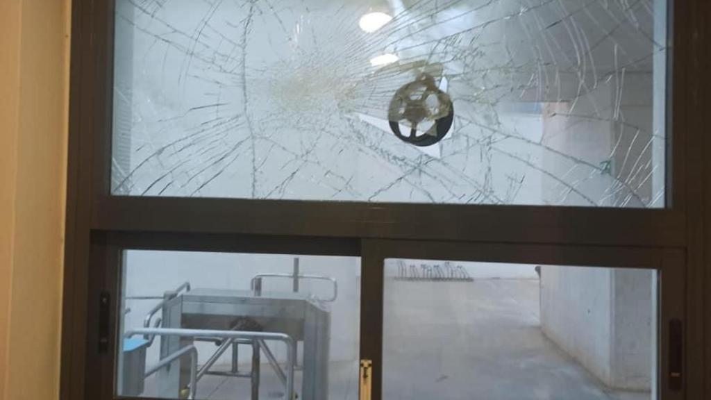 Daños en las instalaciones deportivas de Torremolinos.