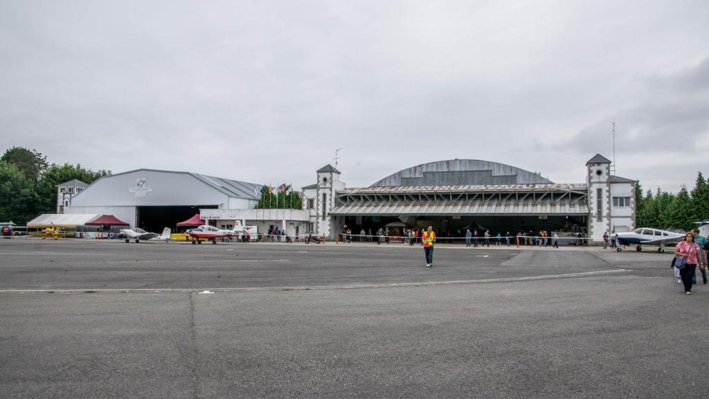 El aeródromo de Rozas, en Lugo, en una foto de archivo.