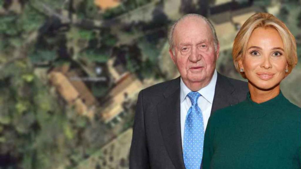 El rey Juan Carlos y Corinna en un montaje de JALEOS.