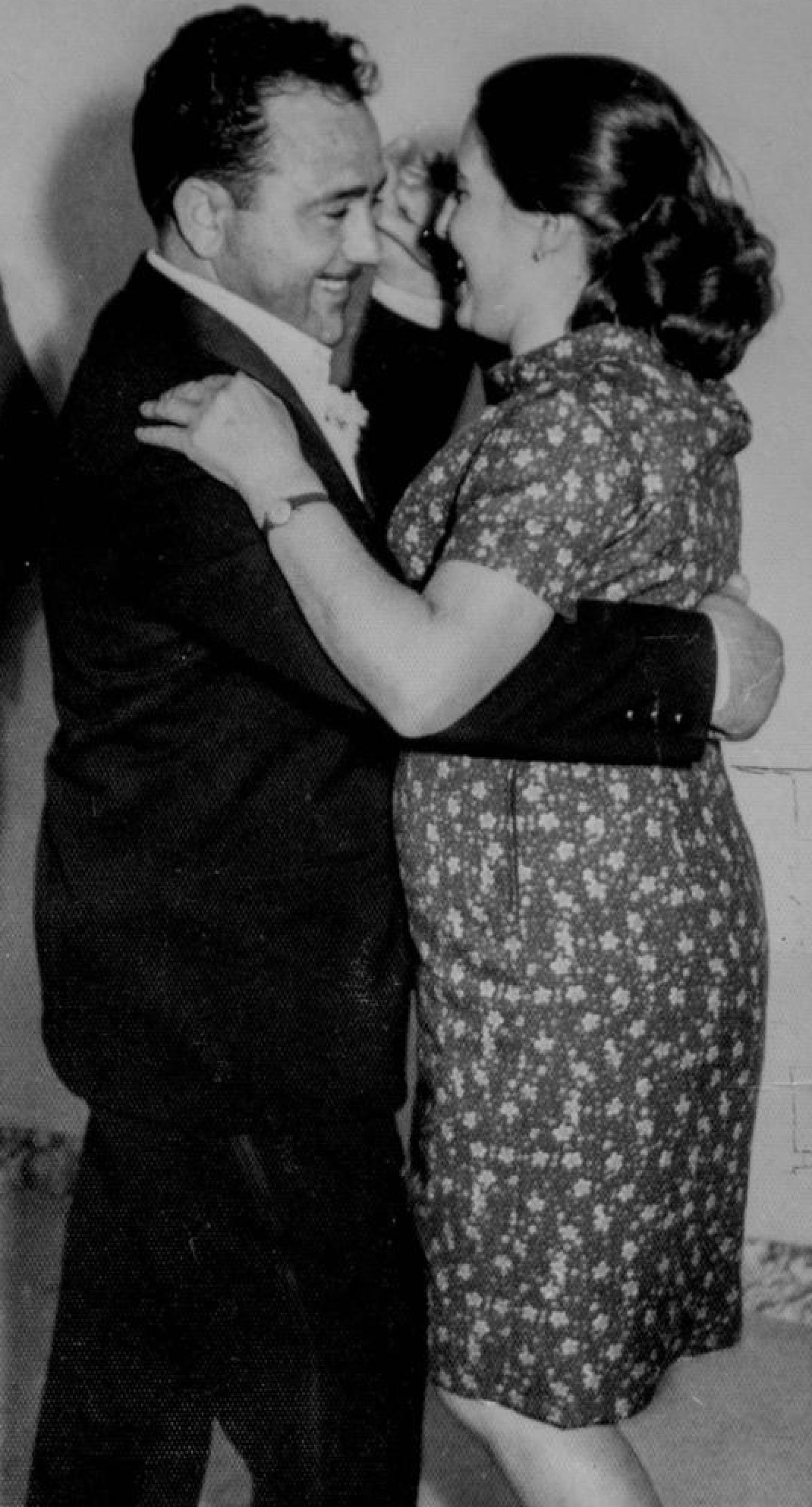 Rafael Tolón y Antonia Jaime, padres de Milagros Tolón.