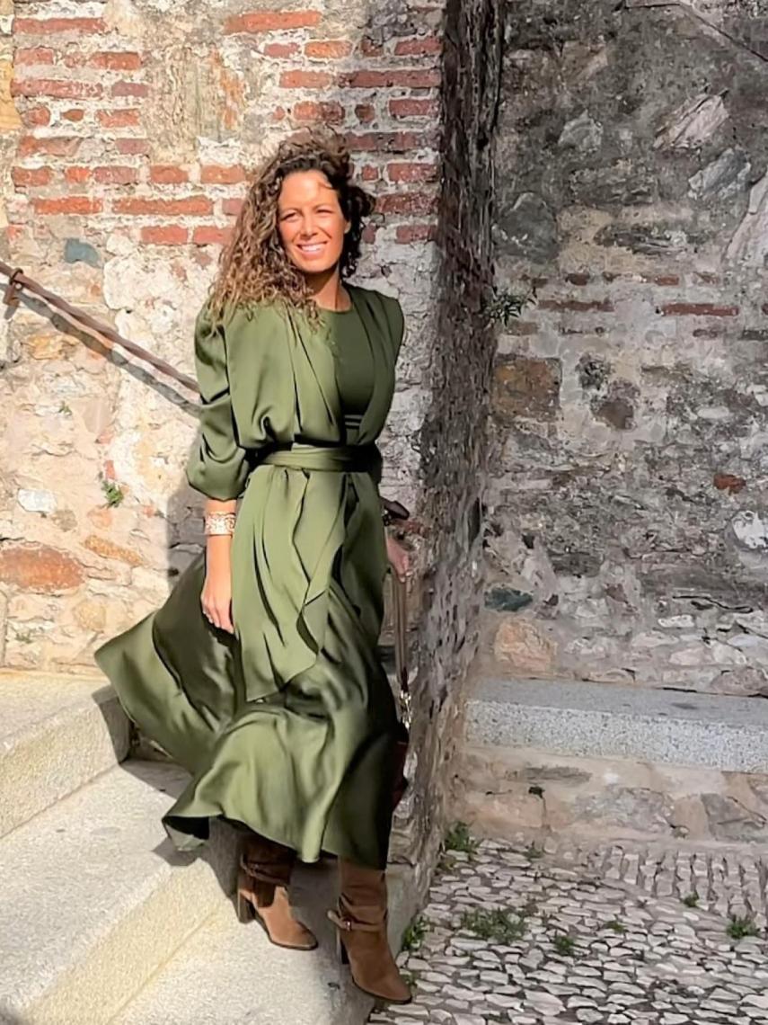 El look completo de Laura Madrueño para su última boda.