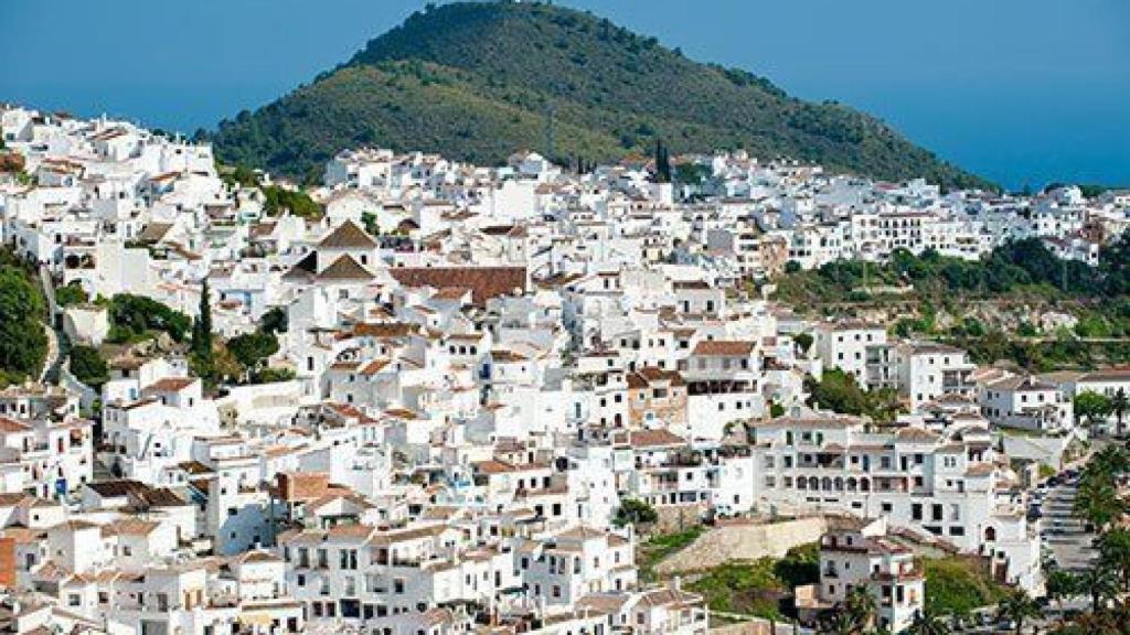 Vista panorámica de Frigiliana.