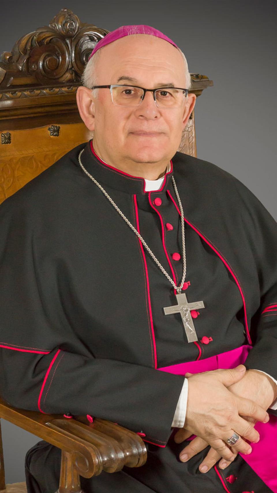 El obispo de Albacete, Ángel Fernández Collado.