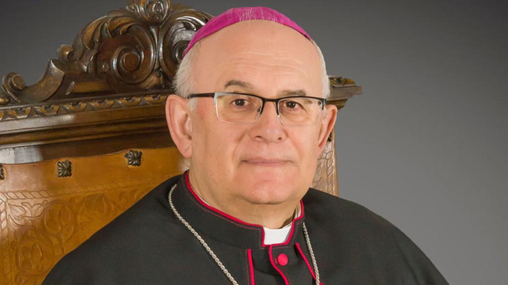 El obispo de Albacete, Ángel Fernández Collado.