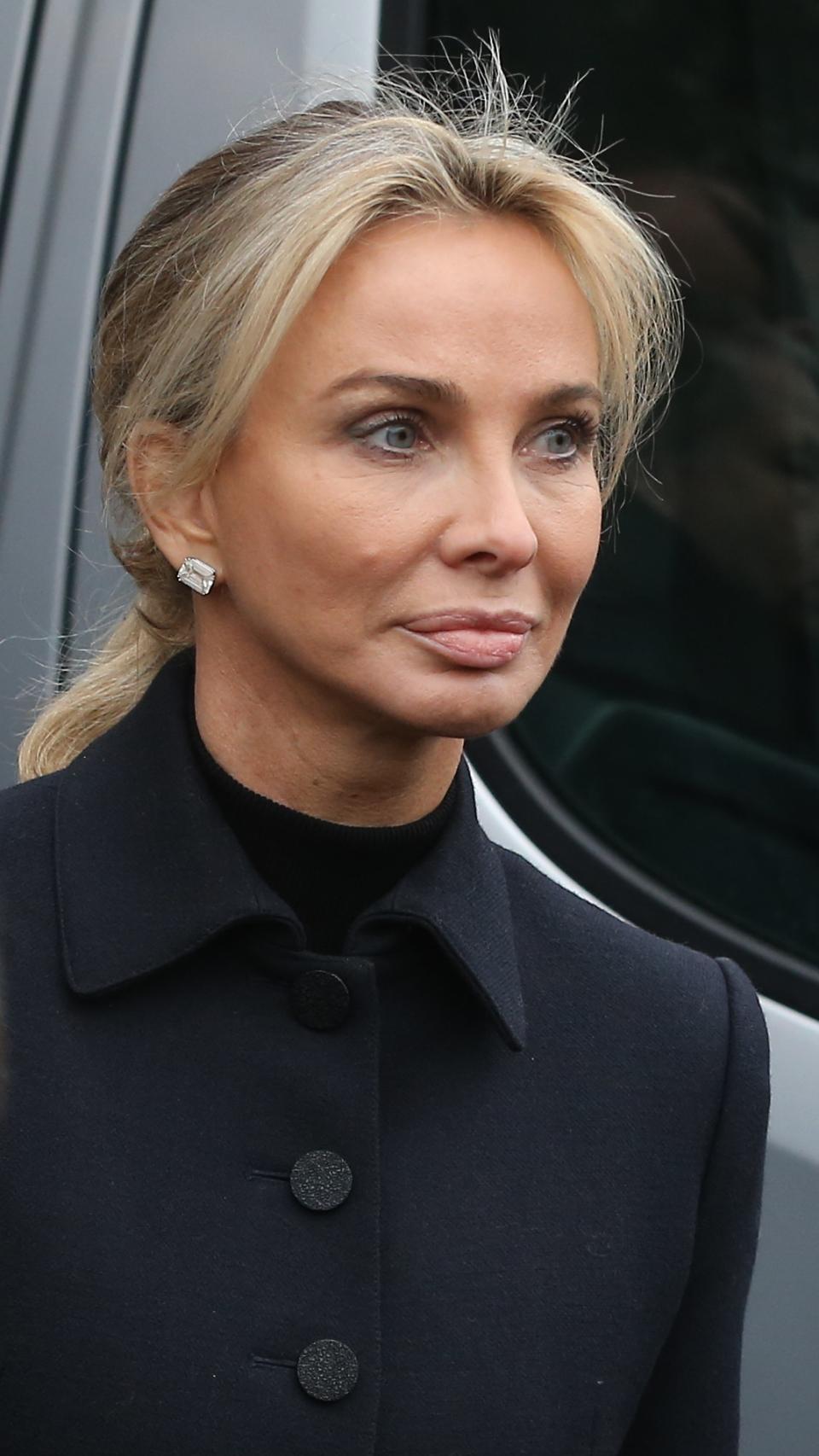 Corinna Larsen en un acto público en enero de 2015, en París.