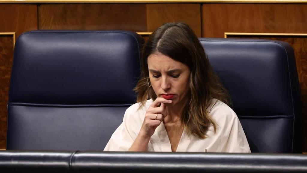 Irene Montero, en el Congreso de los Diputados.