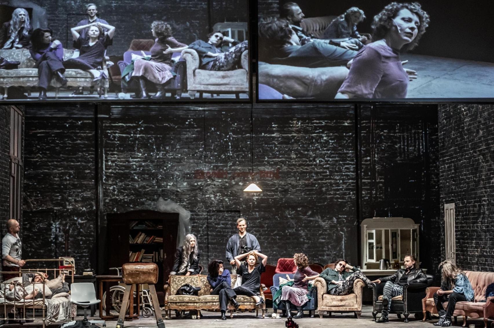 Un momento de 'Imagine', de Krystian Lupa. Foto: Teatros del Canal