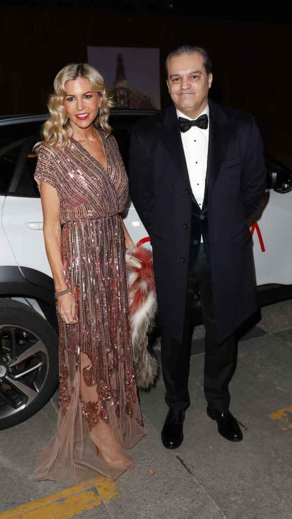 Patricia Cerezo y Ramón García en un evento público en enero de 2018.