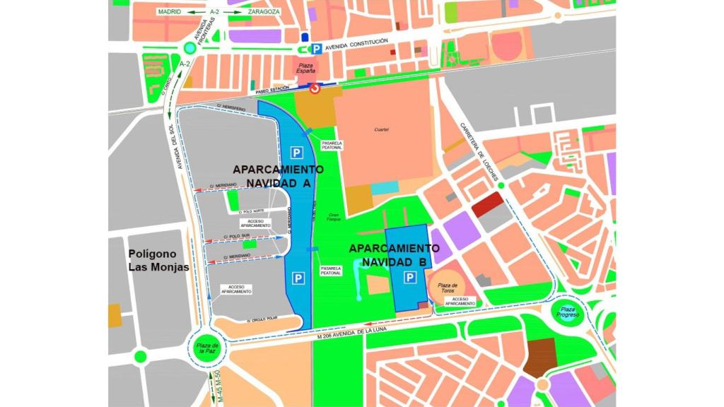 Aparcamiento Mágicas Navidades