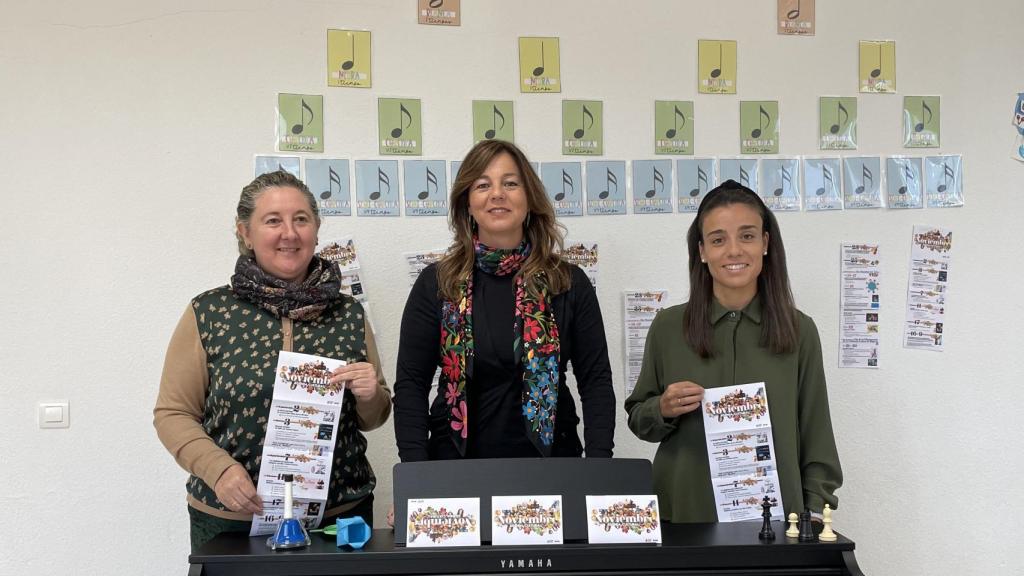 Presentación de la Agenda Cultura para noviembre en Guijuelo