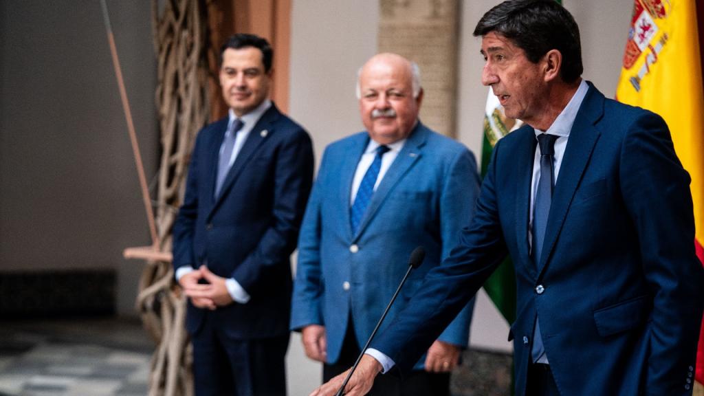 El nuevo presidente del Consejo Económico y Social andaluz y exlíder de Cs, Juan Marín.