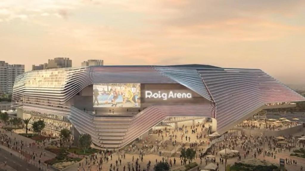 Figuración del 'Roig Arena'. EE