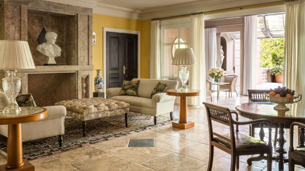 La decoración de las habitaciones de Villa Padierna