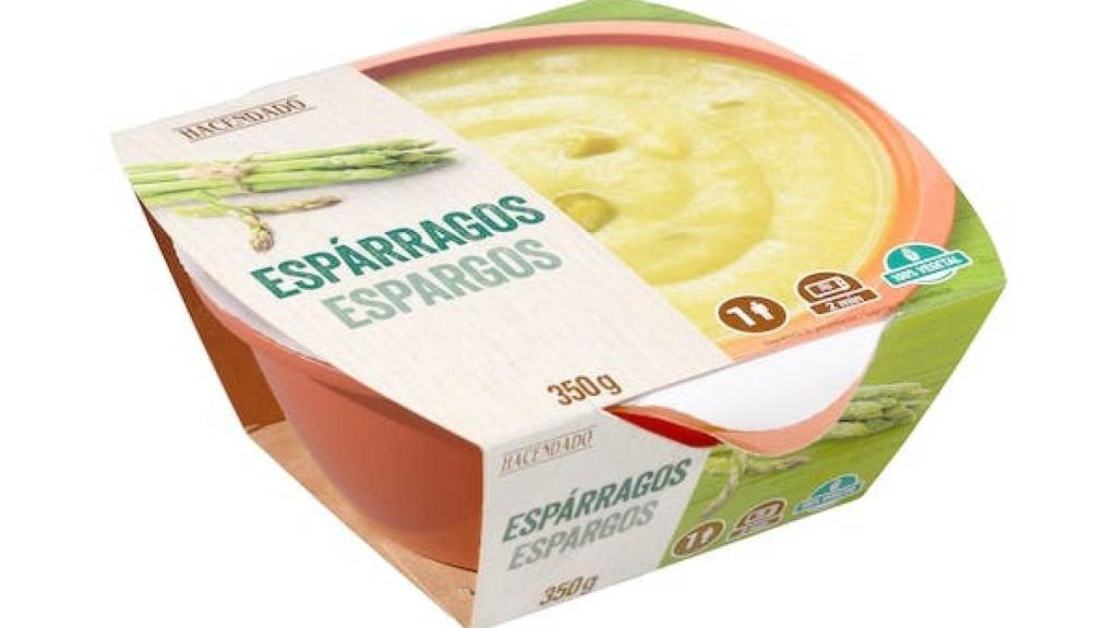 Imagen de la crema de espárragos de Mercadona.