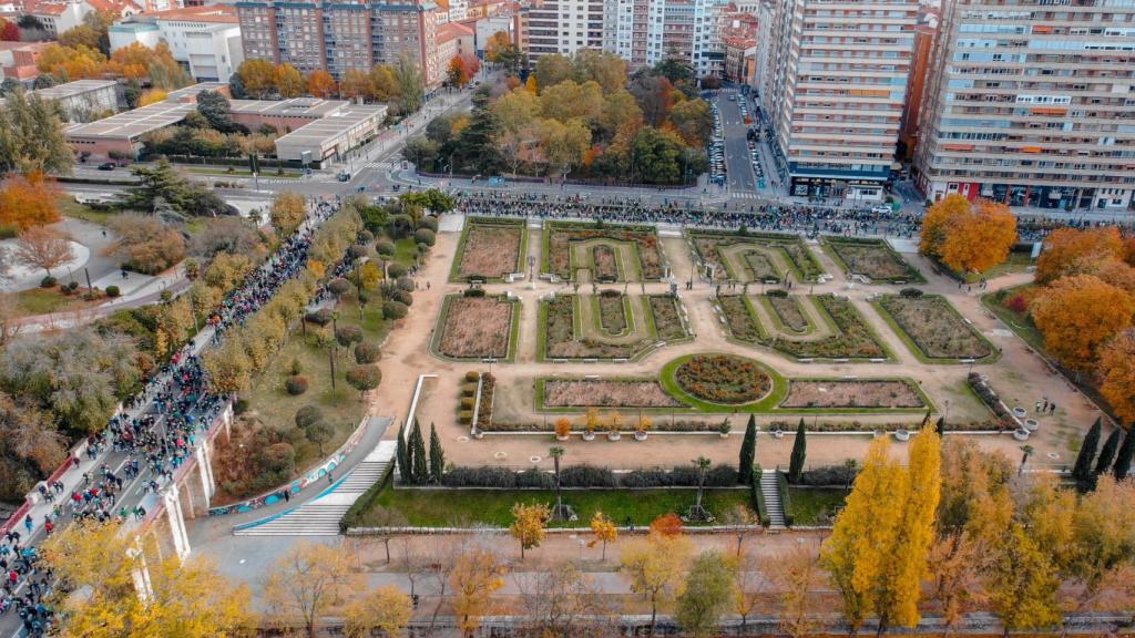 Una Marcha Contra el Cáncer anterior en Valladolid
