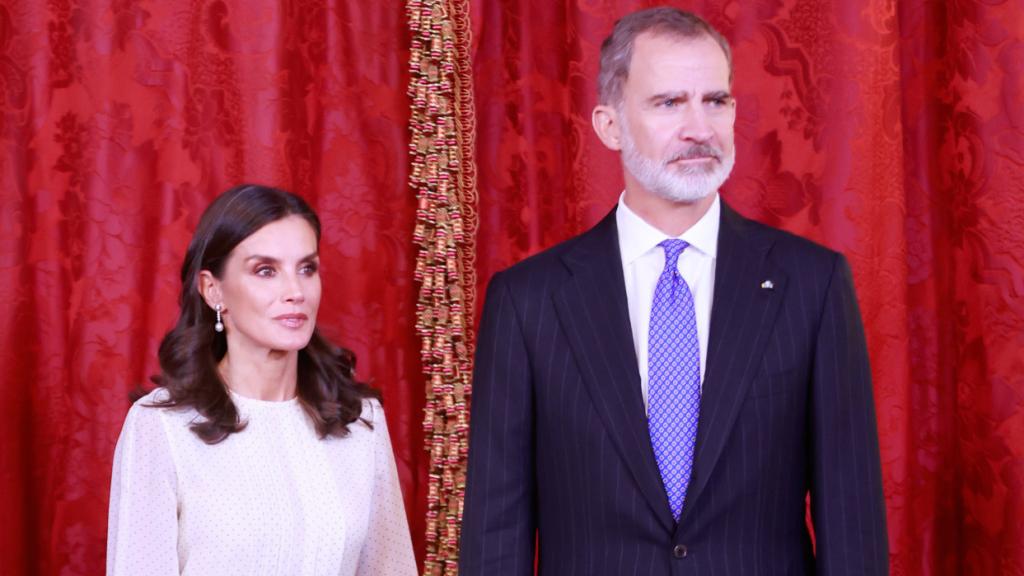 Los Reyes, en el almuerzo ofrecido al  presidente de Paraguay.