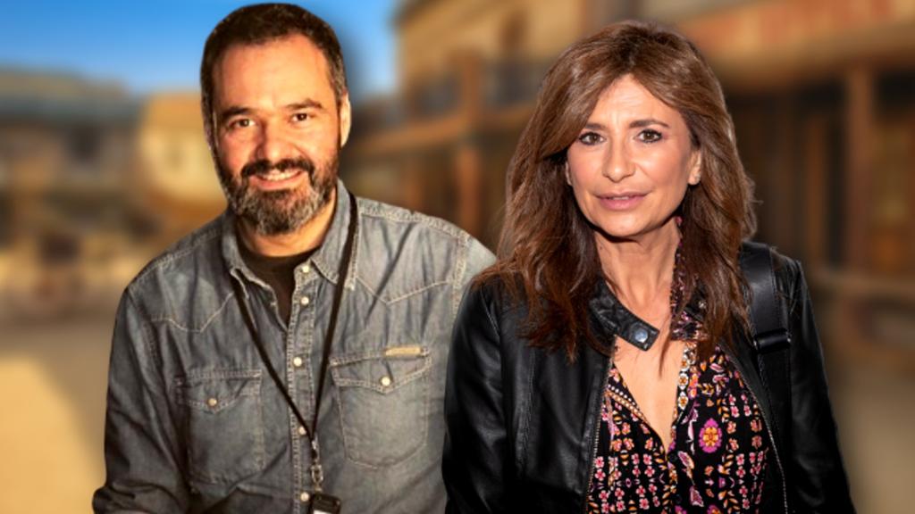 Antonio Pardo y Gema López en un montaje de El Español.