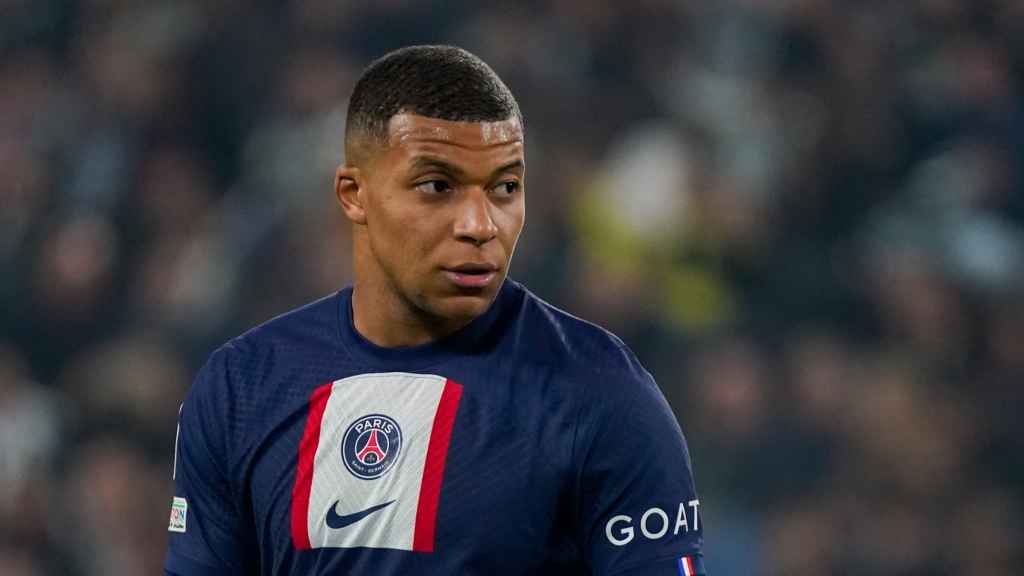 Kylian Mbappé, con el PSG